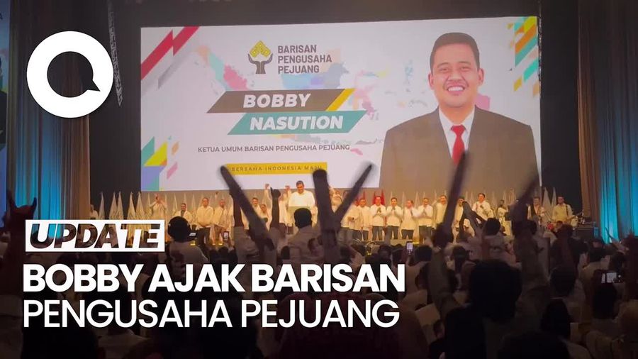 Bobby Nasution Bersama Barisan Pengusaha Pejuang Resmi Dukung Prabowo-Gibran
