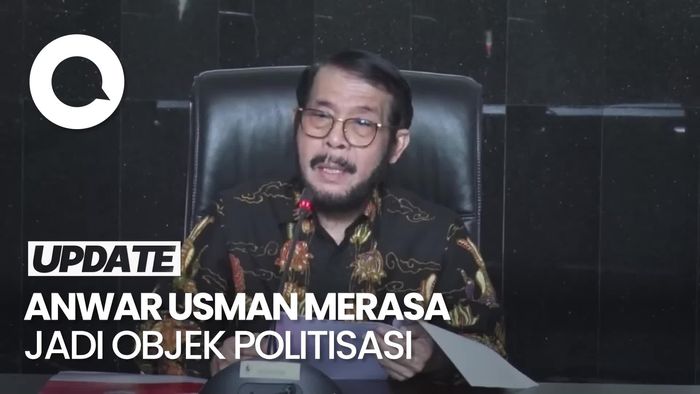 Dicopot dari Ketua MK, Anwar Usman Merasa Jadi Objek Politisasi