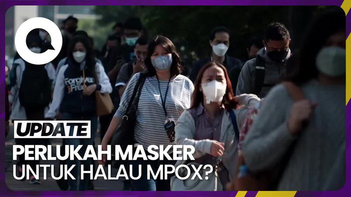 Kata Satgas Mpox soal Urgensi Pakai Masker di Tengah Wabah Mpox