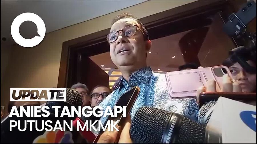 Anwar Usman Diberhentikan, Anies: Ini Sudah Tuntas, Kita Hormati