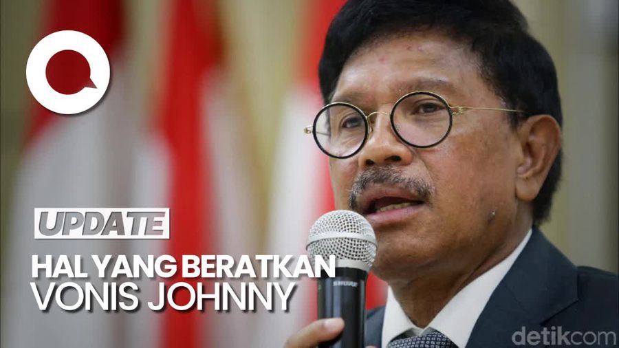 Hal yang Beratkan Vonis Johnny G Plate: Tidak Mengakui Kesalahan