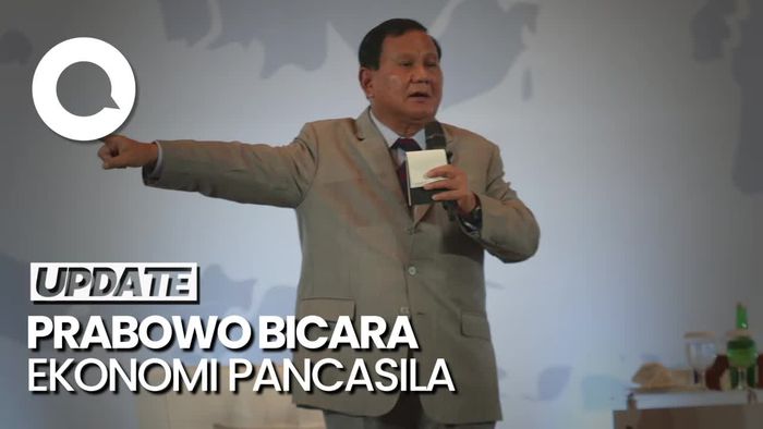 Prabowo: Ekonomi Kita Harus Pancasila, Bukan Atas Kepentingan Pribadi dan Golongan