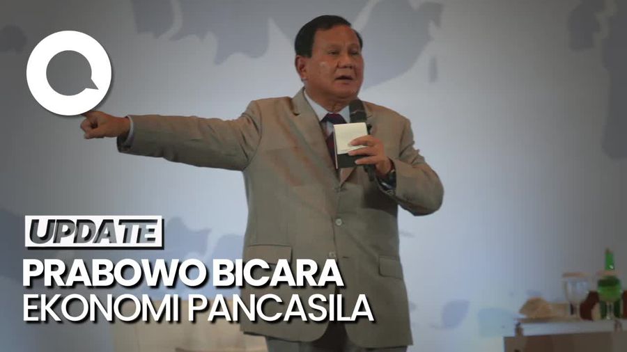 Prabowo: Ekonomi Kita Harus Pancasila, Bukan Atas Kepentingan Pribadi dan Golongan