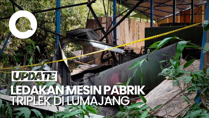 Mesin Pabrik Triplek di Lumajang Meledak, Puluhan Rumah Warga Rusak