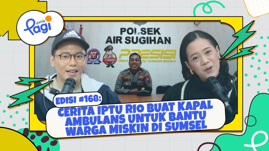 Cerita Iptu Rio Buat Kapal Ambulans untuk Bantu Warga Miskin di Sumsel