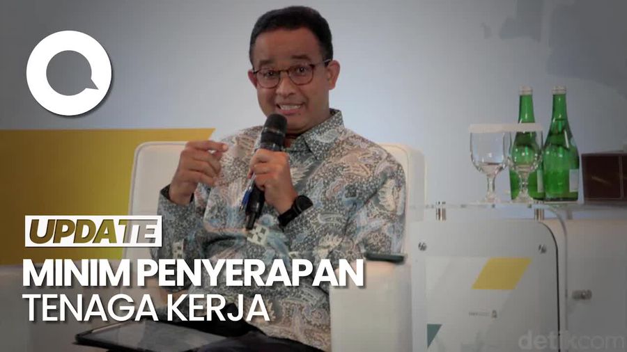 Anies Soroti Penyerapan Tenaga Kerja Turun saat Investasi Pertambangan Naik