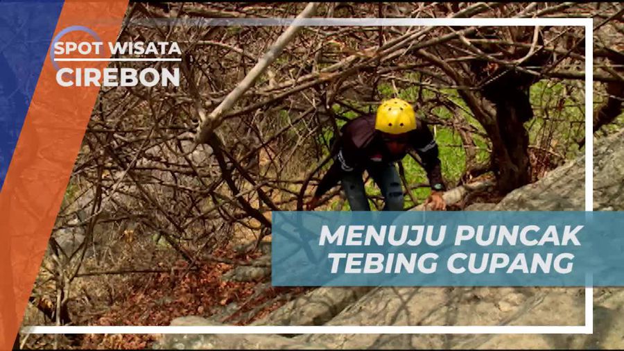 Melintasi Jalan Terjal Menuju Puncak Tebing Cupang Cirebon