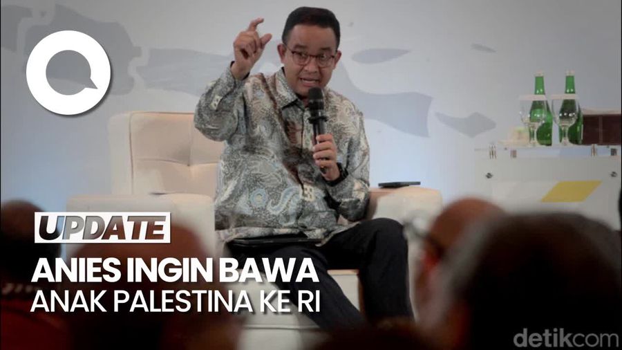 Anies: Apa Susahnya Bawa Anak Palestina ke Indonesia?