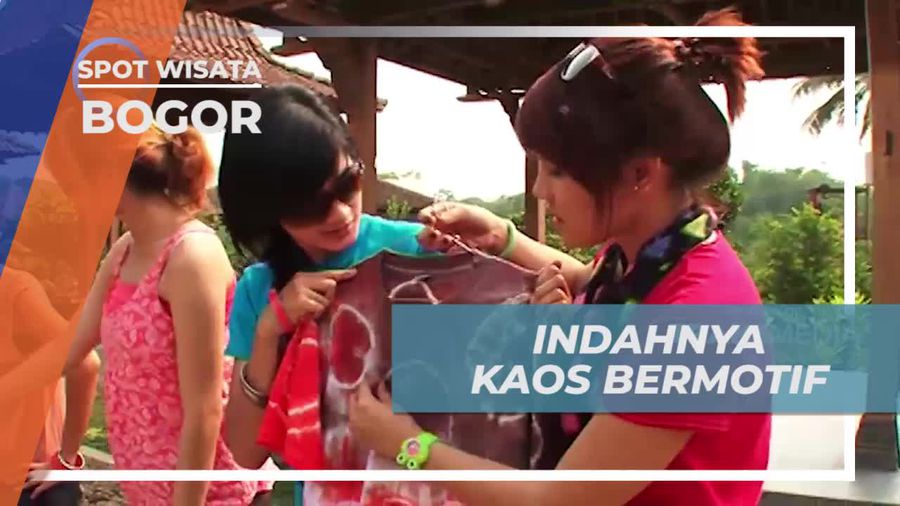Melihat Kecantikan Kaos Bermotif Buatan Sendiri di Bogor