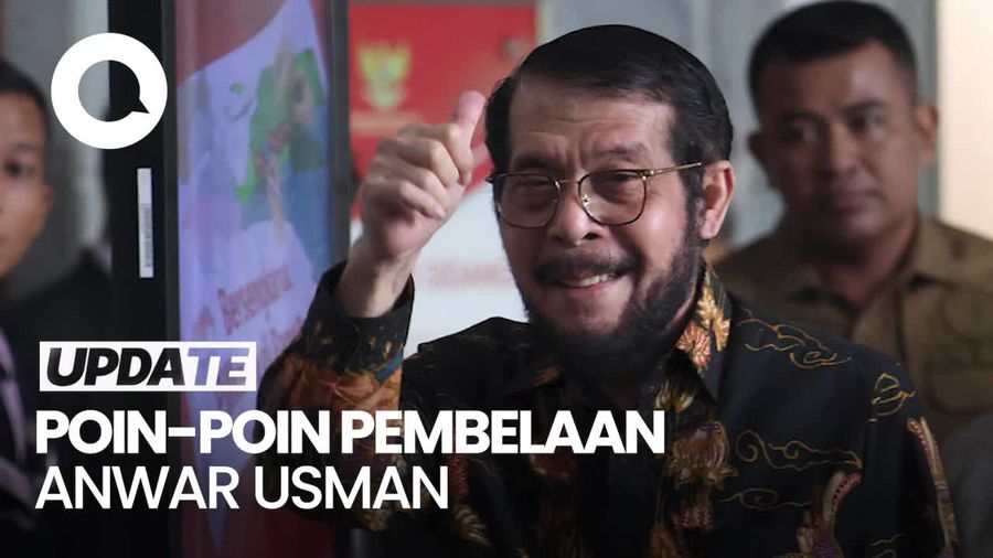 Sederet Pembelaan Anwar Usman: Singgung Fitnah Keji-Objek Politisasi