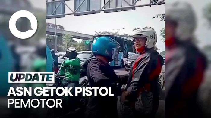 Fakta-fakta ASN BNN Getok Pemotor Pakai Pistol di Cawang Jaktim
