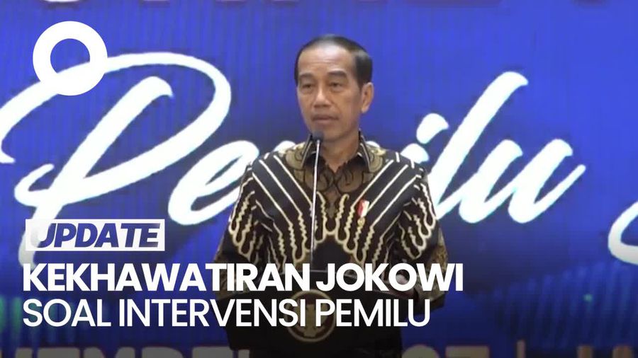 Jokowi Ingatkan soal Pemilu: Jangan Ada Yang Coba-coba Mengintervensi