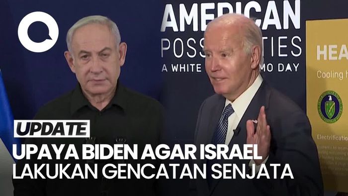 Biden Masih Berupaya Bujuk Netanyahu Lakukan Gencatan Senjata 3 Hari