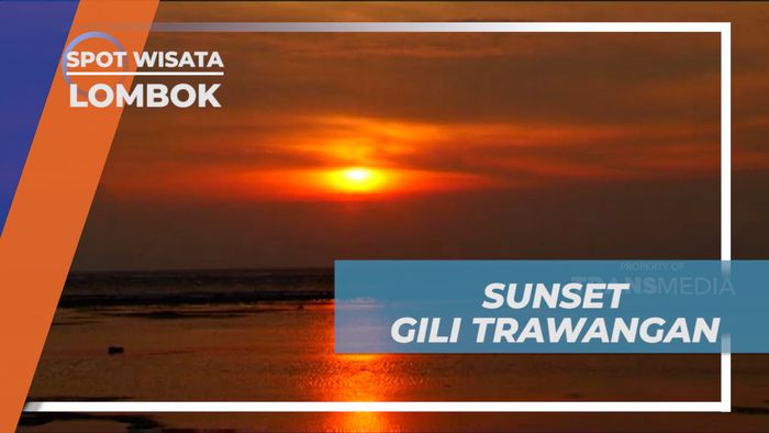Menikmati Indahnya Sinar Sunset di Gili Trawangan, Lombok