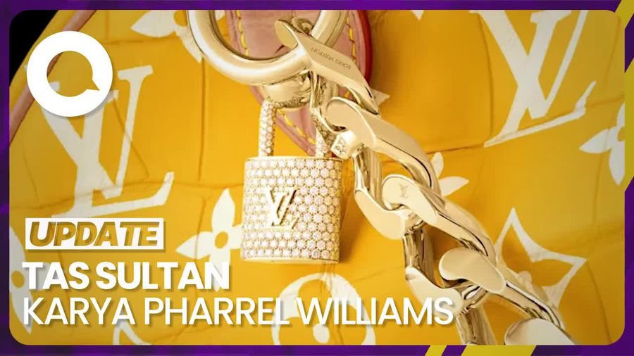 Tas Louis Vuitton Karya Pharrell Williams Dibanderol Rp 15,6 Miliar