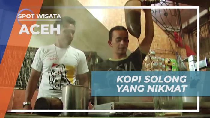 Seruput Nikmat Kopi Solong Bercita Rasa Khas di Aceh