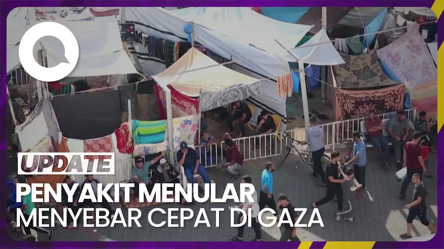 Peringatan WHO soal Penyebaran Penyakit Menular di Gaza