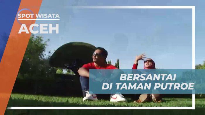 Bersantai Asik di Taman Putroe Phang Aceh