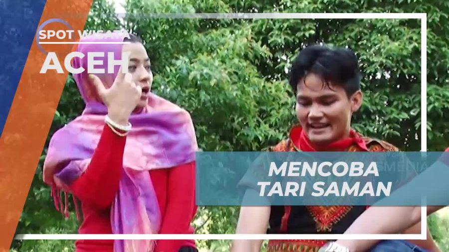 Berlatih Tari Saman Bersama Ahlinya, Aceh
