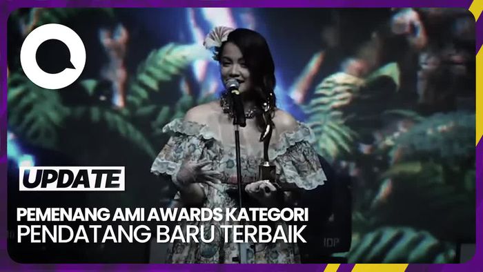Ungkapan Syukur Aruma Dinobatkan Jadi Pendatang Baru Terbaik AMI Awards 2023