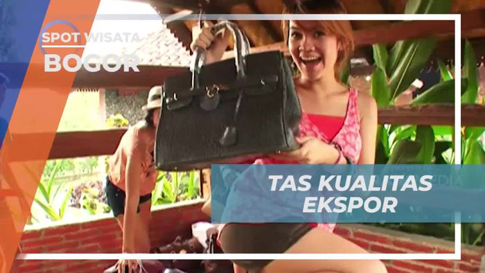 Industri Rumahan Tas Berkualitas Ekspor di Rumah Joglo Bogor