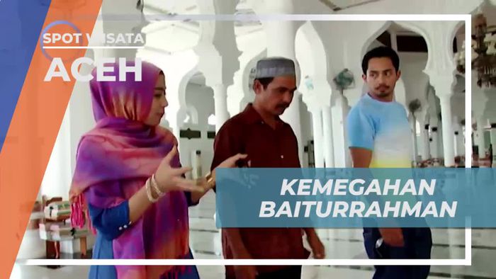 Melihat Kemegahan Arsitektur Masjid Baiturrahman, Aceh