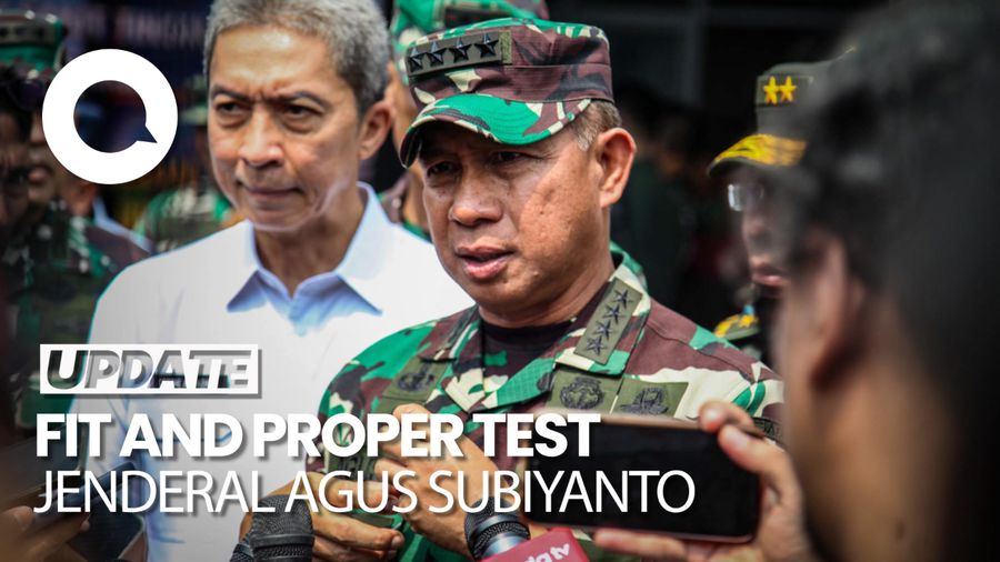 Fit and Proper Test Calon Panglima Agus Subiyanto Digelar 13 November