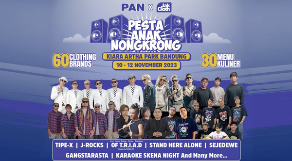 PAN x JakCloth! Pesta Anak Nongkrong Sambangi Barudak Bandung