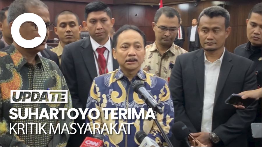 Suhartoyo Jadi Ketua MK: Kalau Ada yang Tidak Baik, Kritik Kami