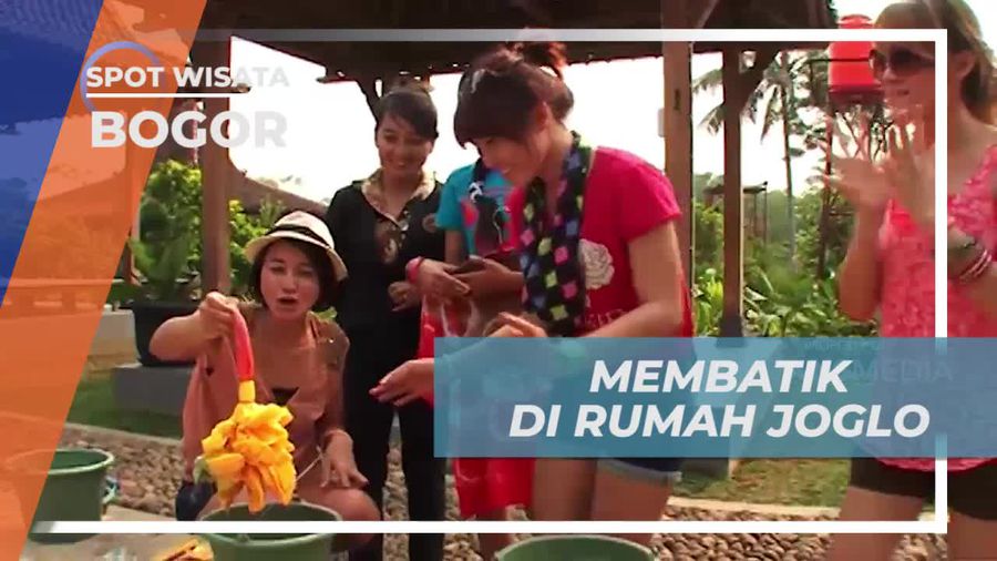 Membatik Dengan Aneka Motif Cantik di Rumah Joglo Bogor