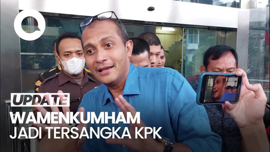 KPK Tetapkan Wamenkumham Eddy Hiariej Tersangka Dugaan Gratifikasi