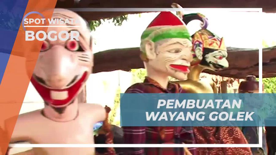 Melihat Pembuatan Wayang Golek di Rumah Joglo Bogor