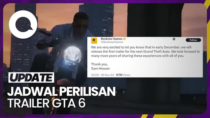 Trailer Game GTA 6 Bakal Dipamerkan Desember