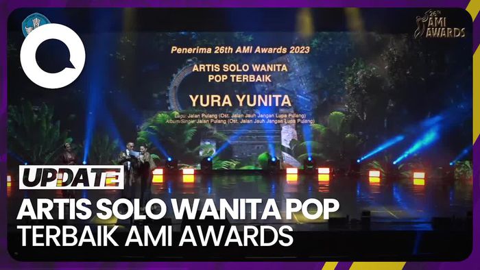 Yura Yunita Jadi Artis Solo Wanita Pop Terbaik AMI Awards 2023