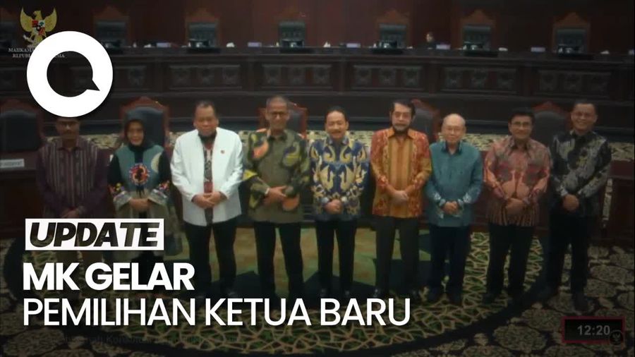 MK Gelar Pemilihan Ketua Baru Pengganti Anwar Usman
