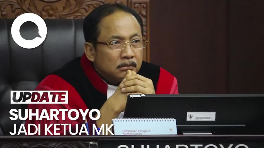 Suhartoyo Terpilih Jadi Ketua MK Pengganti Anwar Usman 