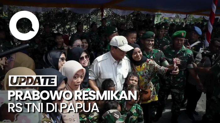 Prabowo Resmikan RS TNI di Papua: Terbuka untuk Seluruh Rakyat