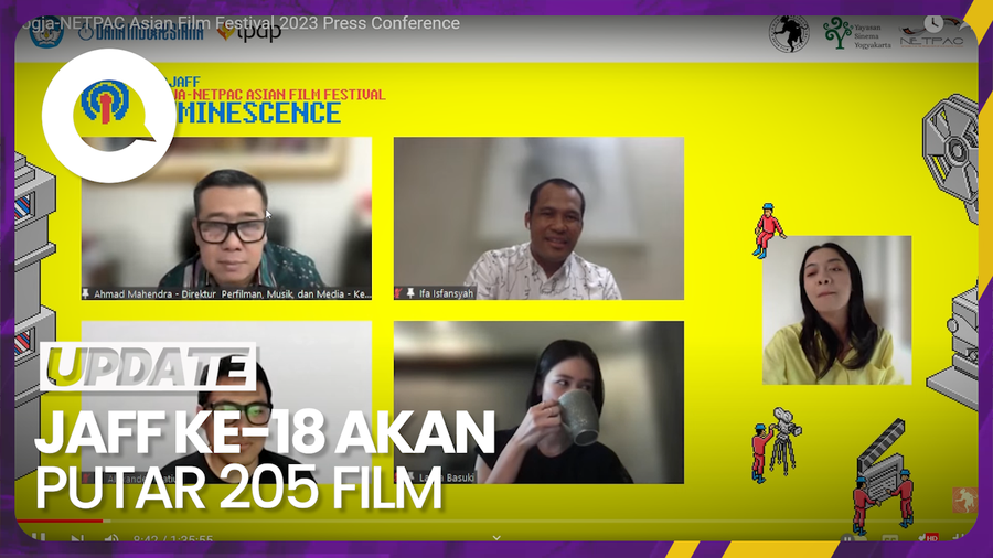 205 Film Lintas Negara Bakal Diputar di JAFF ke-18