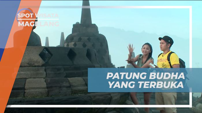 Mengenal Stupa Patung Budha Terbuka di Candi Borobudur, Magelang