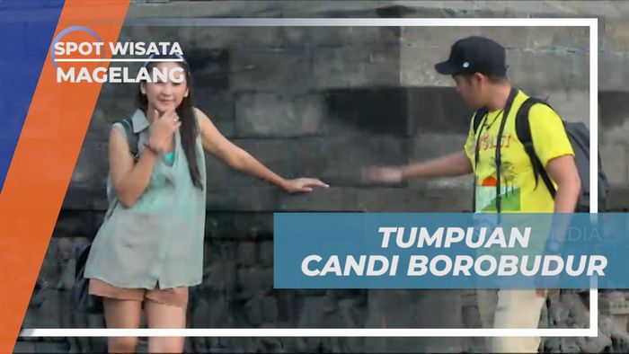 Kokohnya Tumpuan Candi Borobudur yang Bertingkat 10, Magelang