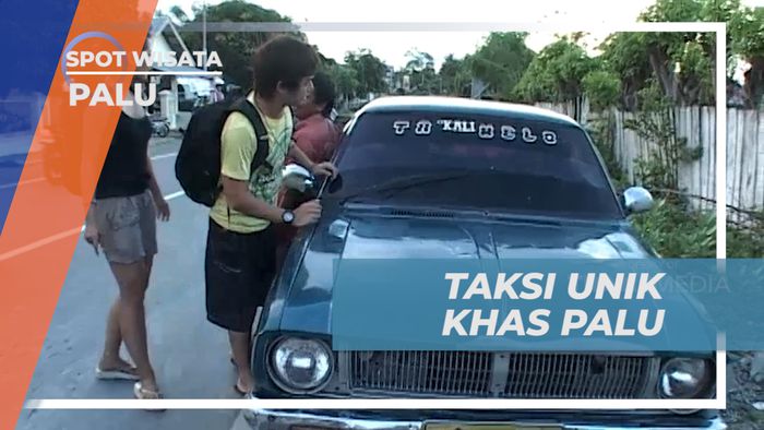 Mencoba Naik Taksi Unik Khas Donggala Meuju Sanggar Tari, Palu