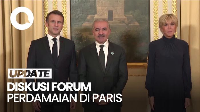Macron Undang PM Palestina hingga CEO TikTok Makan Malam