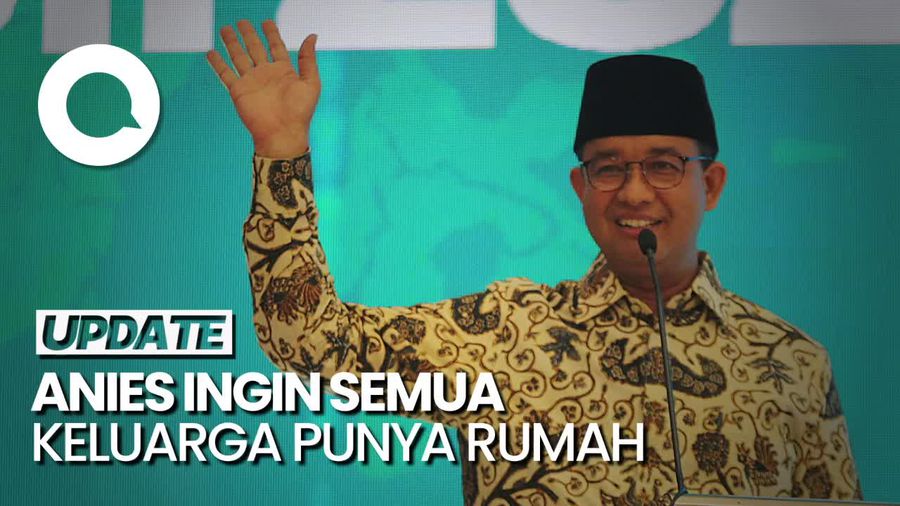 Anies Janji Permudah Akses KPR: Tiap Keluarga Punya Rumah