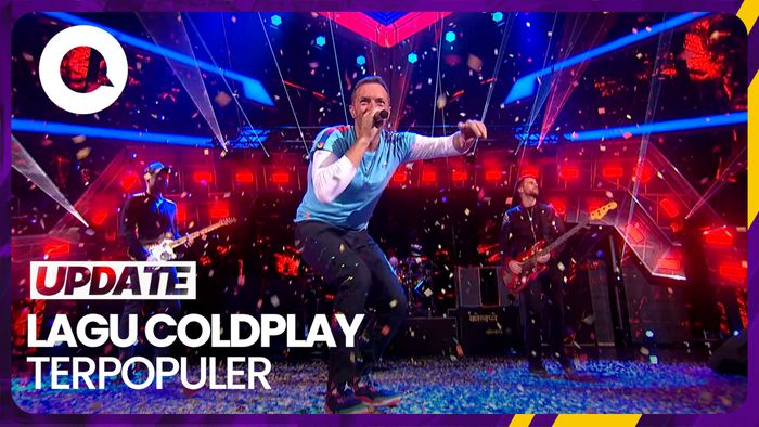 5 Lagu Coldplay Paling Banyak Diputar di Spotify