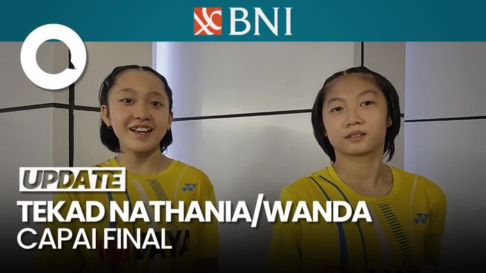 Target Nathania/Wanda Capai Final BNI Sirnas A DKI Jakarta 2023
