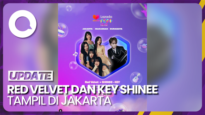 Red Velvet-KEY SHINee Bakal Manggung di Indonesia Arena Jakarta