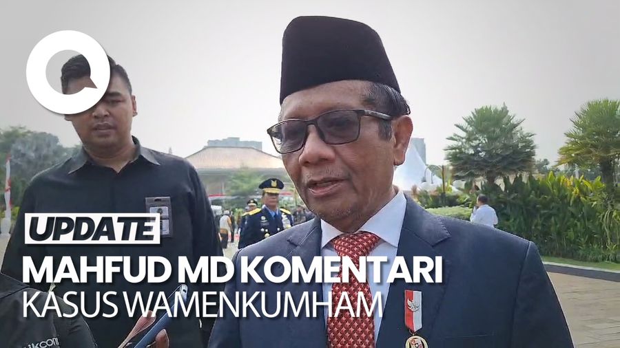 Wamenkumham Tersangka Korupsi, Ini Respons Mahfud Md