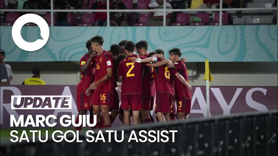 Piala Dunia U-17: Bintang Muda Barcelona Tampil Oke, Spanyol Bungkam Kanada