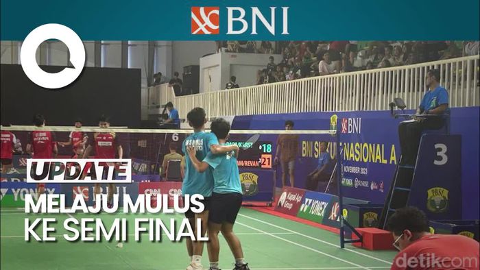 Surya/Ravandra Mulus ke Semifinal BNI Sirnas Jakarta