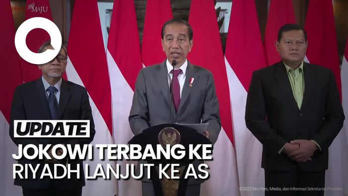 Jokowi Terbang ke KTT OKI Lanjut Temui Biden: Pertegas Posisi RI soal Gaza